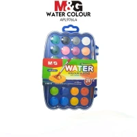 Cat Air  M&G Mini Watercolor Blocks 24+2C 23mm APL976L4 / Water colour